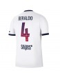 Paris Saint-Germain Lucas Beraldo #4 Replika Borta Kläder 2026-27 Kortärmad